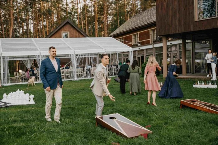 Kukurūzų futbolas - Cornhole nuoma Vilniuje, Kaune, Palangoje