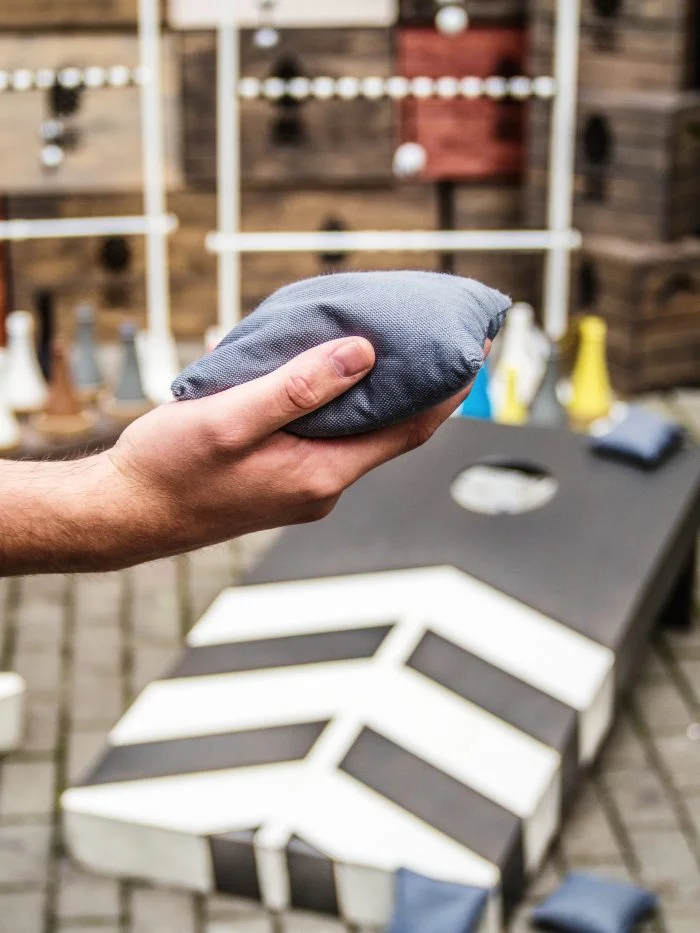 Kurkurūzų futbolo maišelis