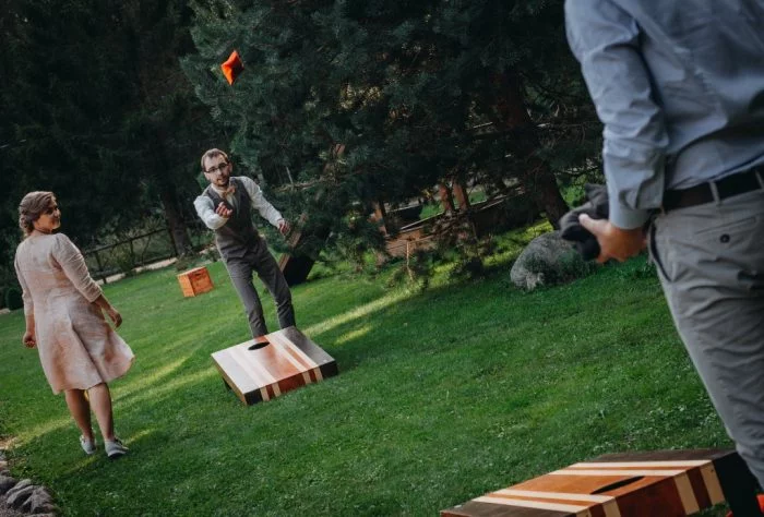 Lauko žaidimo nuoma Cornhole