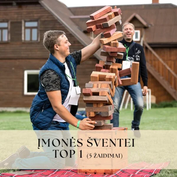 Žaidimai Įmonės šventei TOP1 lauke