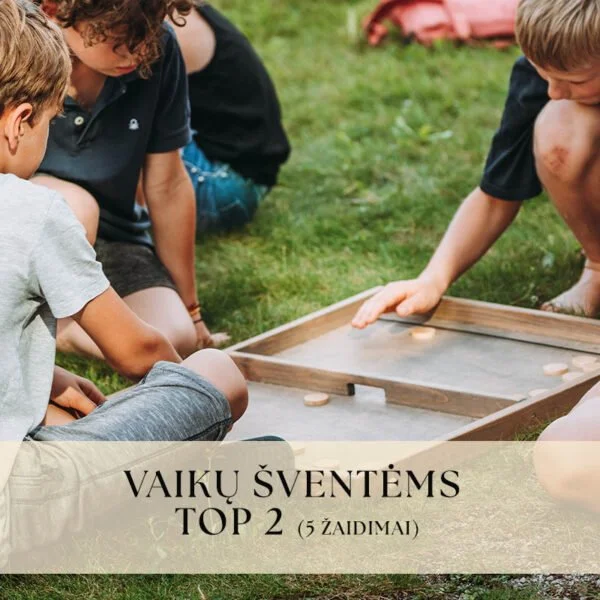 Žaidimai vaikų šventėms TOP2