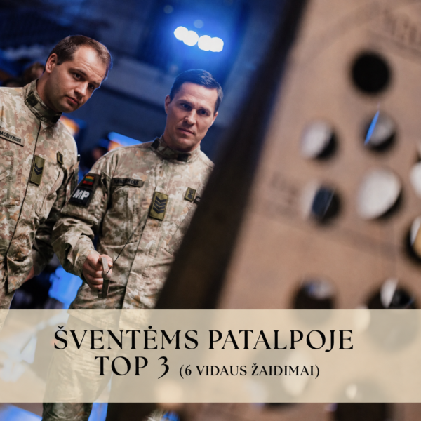 Margas miskas zaidimai vidaus patalpoms kolektyvui