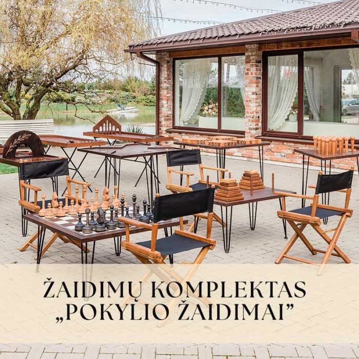 Žaidimų komplektas šventėms - Pokylio žaidimai. Margas miškas