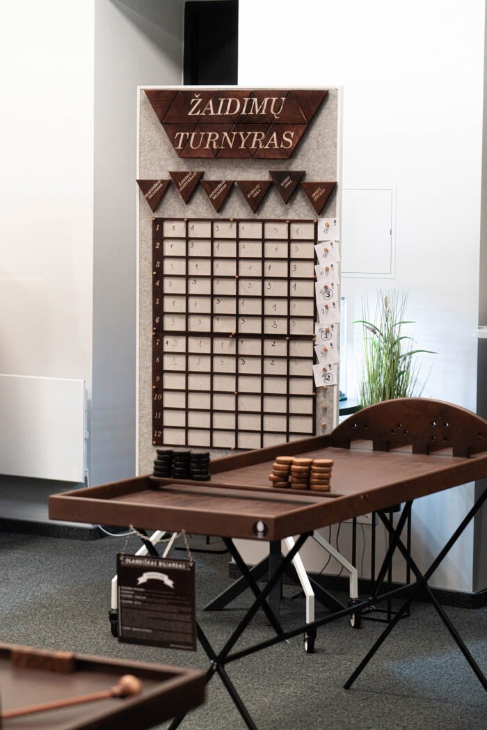 Kalėdinis įmonės vakarėlis - komandinis turnyras