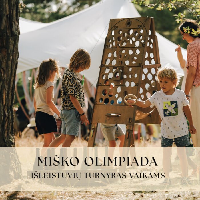 Isleistuviu turnyras vaikams - Margas miskas